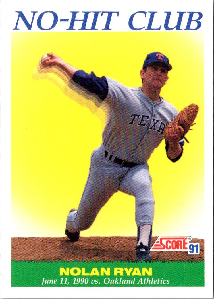 1991 Score Nolan Ryan