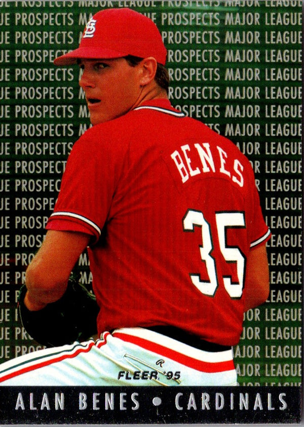 1995 Fleer Major League Prospects Alan Benes #3