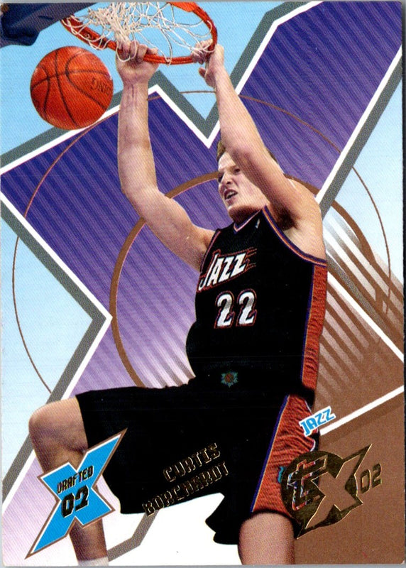2002 Topps Xpectations Curtis Borchardt #118 Rookie