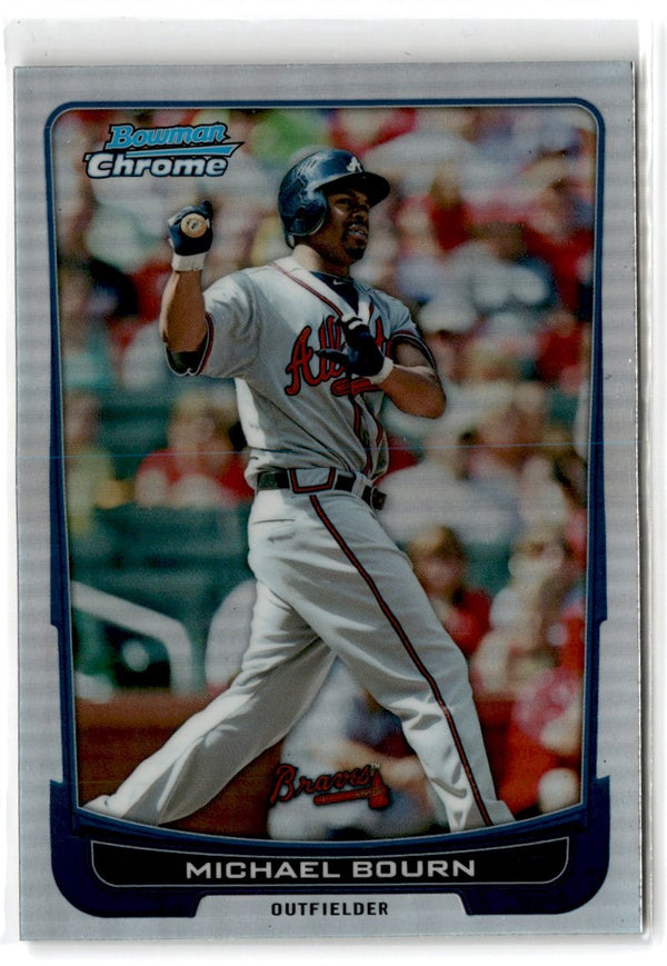 2012 Bowman Chrome Michael Bourn #106 Refractor