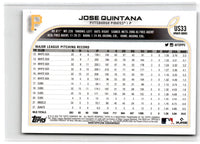 2022 Topps Update Jose Quintana #US33