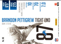 2015 Panini Prestige Brandon Pettigrew #90