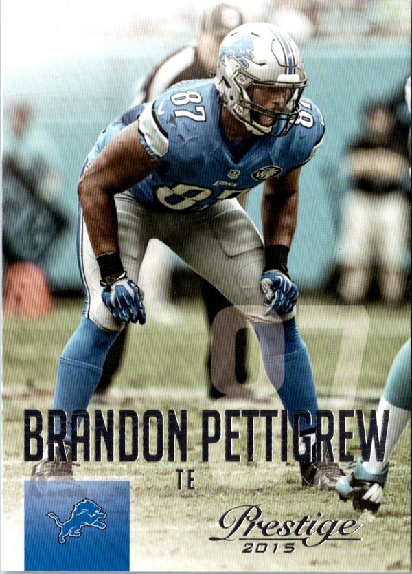 2015 Panini Prestige Brandon Pettigrew #90