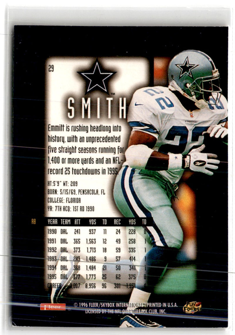 1996 Ultra Sensations Emmitt Smith