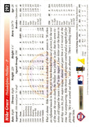 1997 Score Artist's Proofs White Border Mike Grace