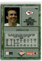 1993 Collector's Edge Joe Montana #109