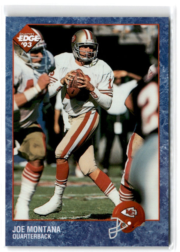 1993 Collector's Edge Joe Montana #109