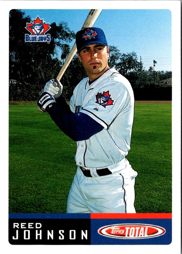 2002 Topps Total Reed Johnson #354 Rookie