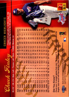 1999 Ultra Chuck Finley #163