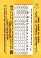 1987 Donruss Wayne Tolleson #524