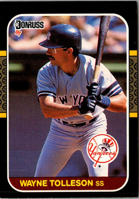 1987 Donruss Wayne Tolleson #524