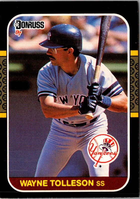 1987 Donruss Wayne Tolleson #524