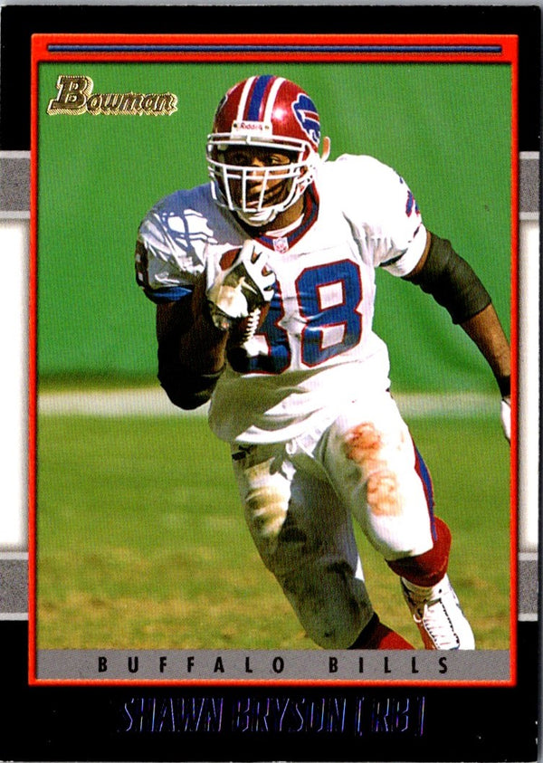 2001 Bowman Shawn Bryson #124