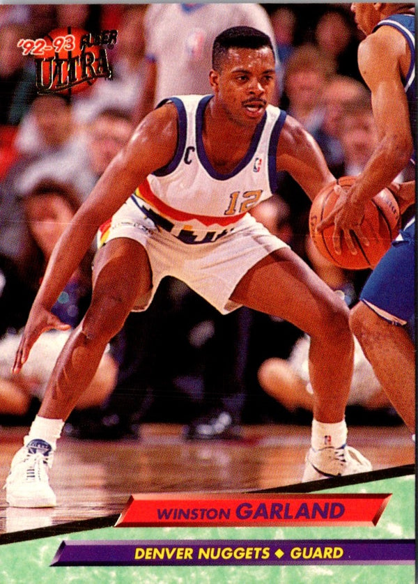 1992 Ultra Winston Garland #48