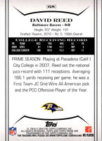 2010 Topps Prime Retail David Reed #68 Rookie