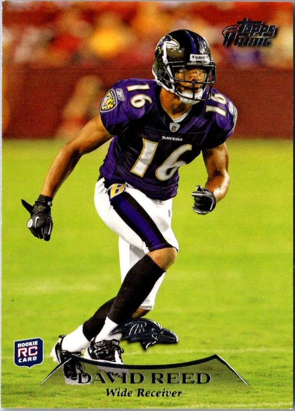 2010 Topps Prime Retail David Reed #68 Rookie