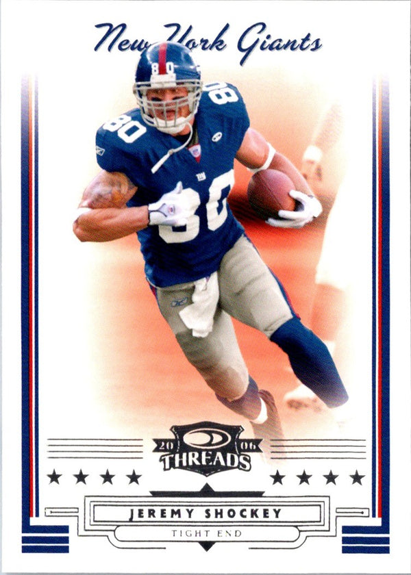 2006 Donruss Threads Jeremy Shockey #66