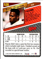 1993 Topps Erric Pegram #528