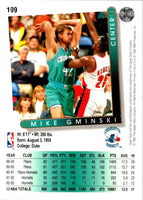1993 Upper Deck Mike Gminski #109