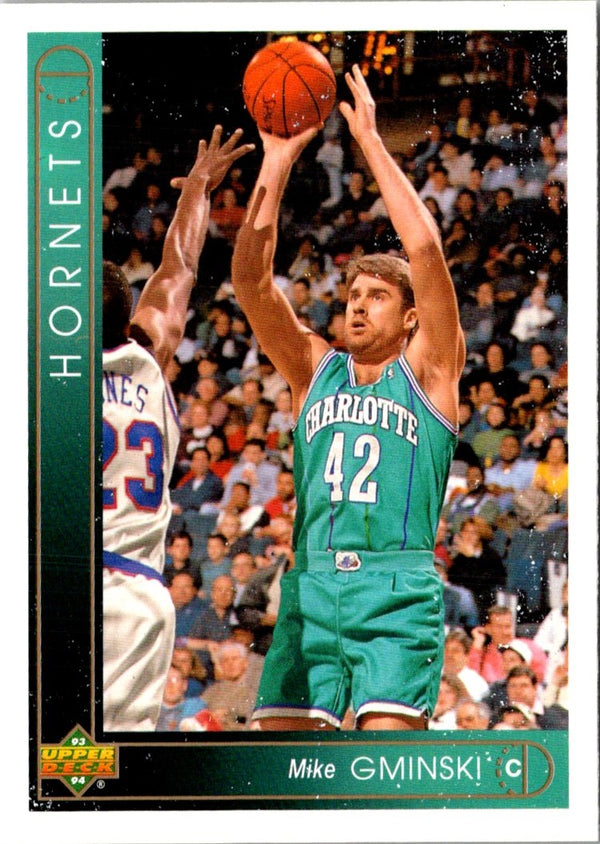 1993 Upper Deck Mike Gminski #109