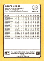 1988 Donruss Baseball's Best Bruce Hurst #233