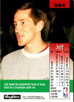 1992 SkyBox Jeff Hornacek #384