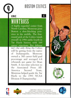 1994 Collector's Choice Draft Trade Eric Montross #9