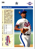 1992 Upper Deck Minors Darren Oliver #308