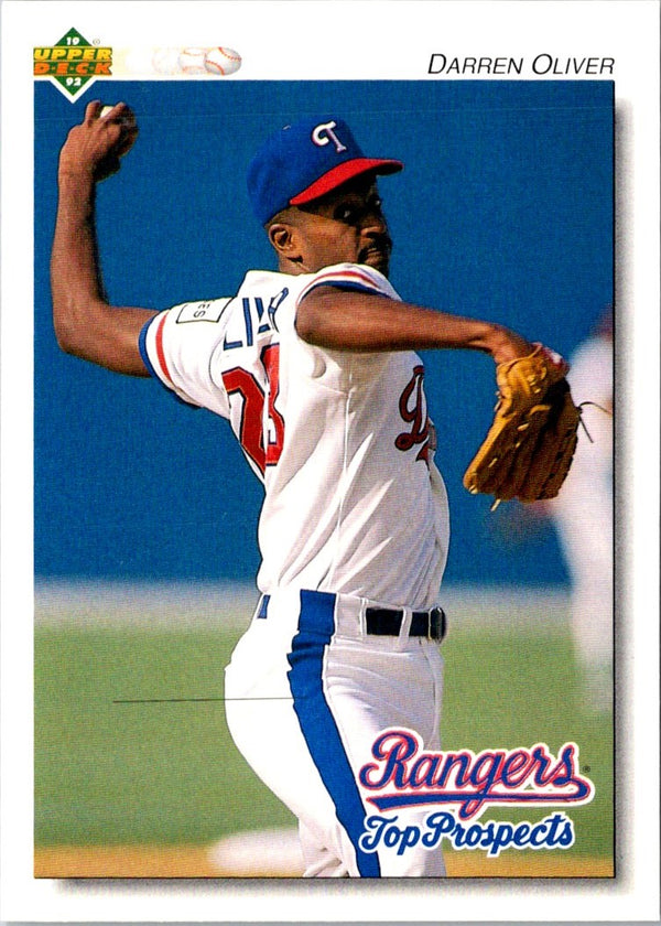 1992 Upper Deck Minors Darren Oliver #308