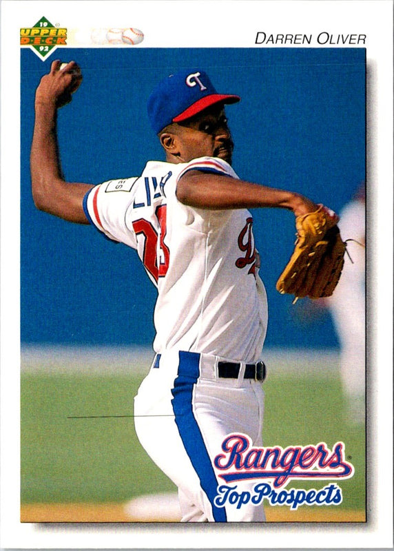 1992 Upper Deck Minors Darren Oliver #308