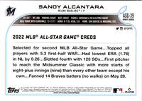2022 Topps Update 2022 MLB All-Star Game Sandy Alcantara #ASG-39