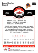 2001 Fleer Shoebox Larry Hughes