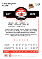 2001 Fleer Shoebox Larry Hughes #88