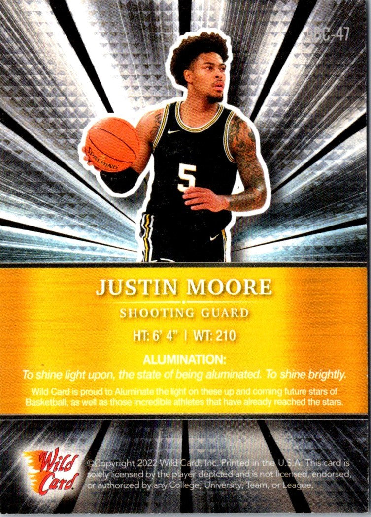 2022 Wild Card Matte Justin Moore