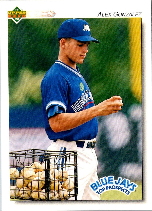 1992 Upper Deck Minors Alex Gonzalez #317