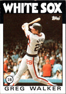 1986 Topps Greg Walker
