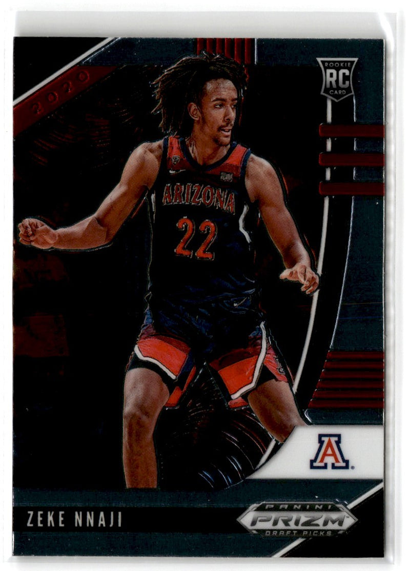 2020 Panini Prizm Draft Picks Collegiate Zeke Nnaji