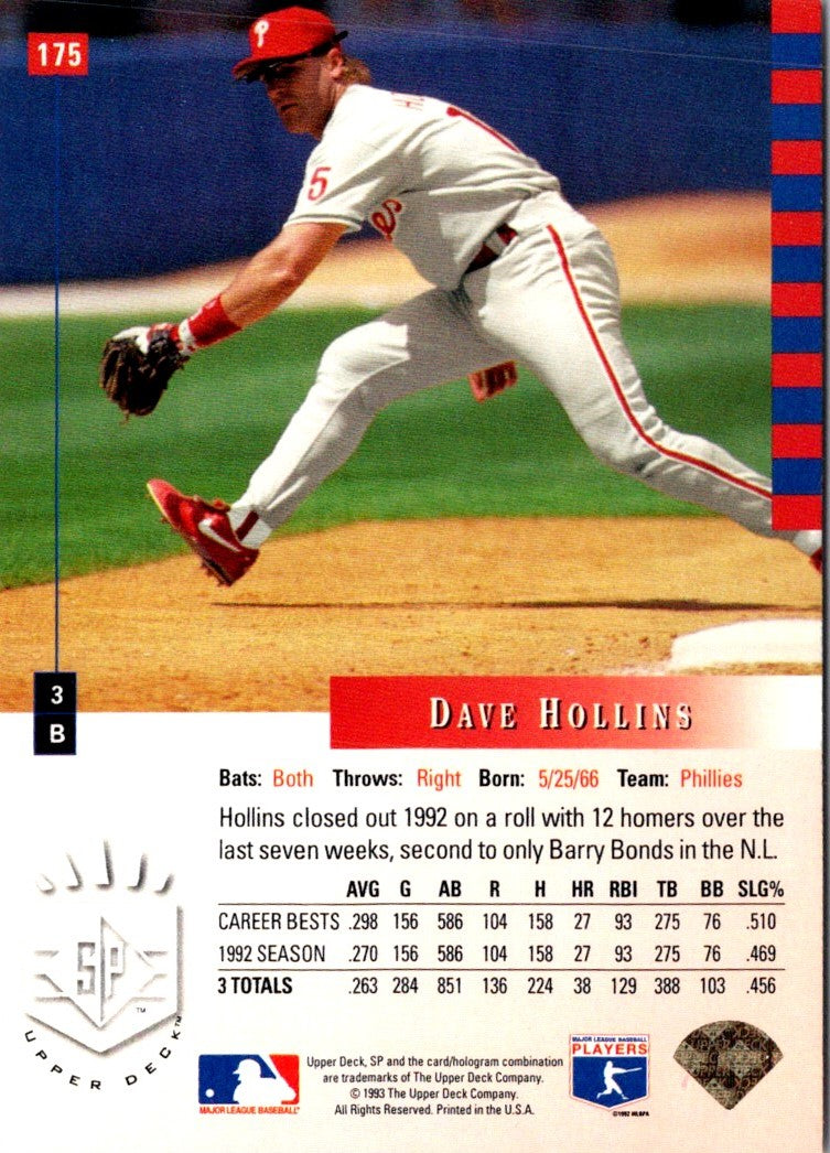 1993 SP Dave Hollins