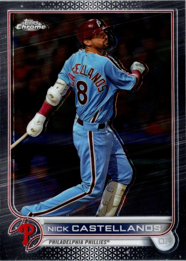 2022 Topps Chrome Update Nick Castellanos #USC67