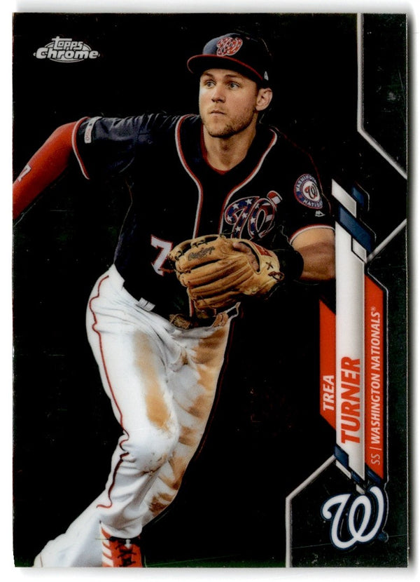 2020 Topps Chrome Trea Turner #7