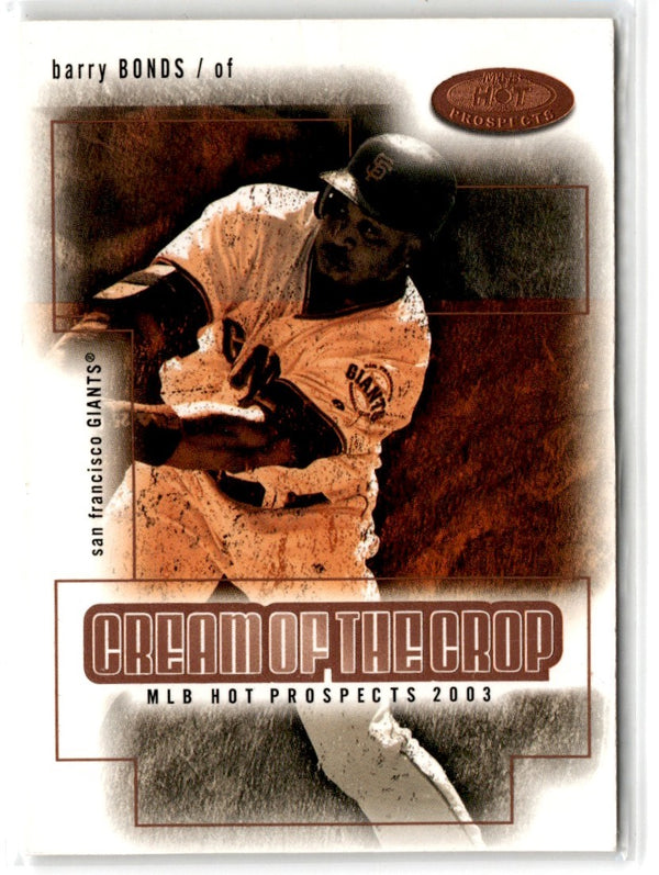 2003 Fleer Barry Bonds #25