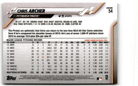2020 Topps Chrome Chris Archer #54