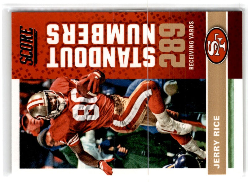 2017 Panini Absolute Fantasy Flashbacks Jerry Rice