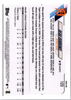 2021 Topps Beau Burrows #123 Rookie