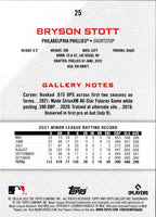2022 Topps Bryson Stott #25 Rookie