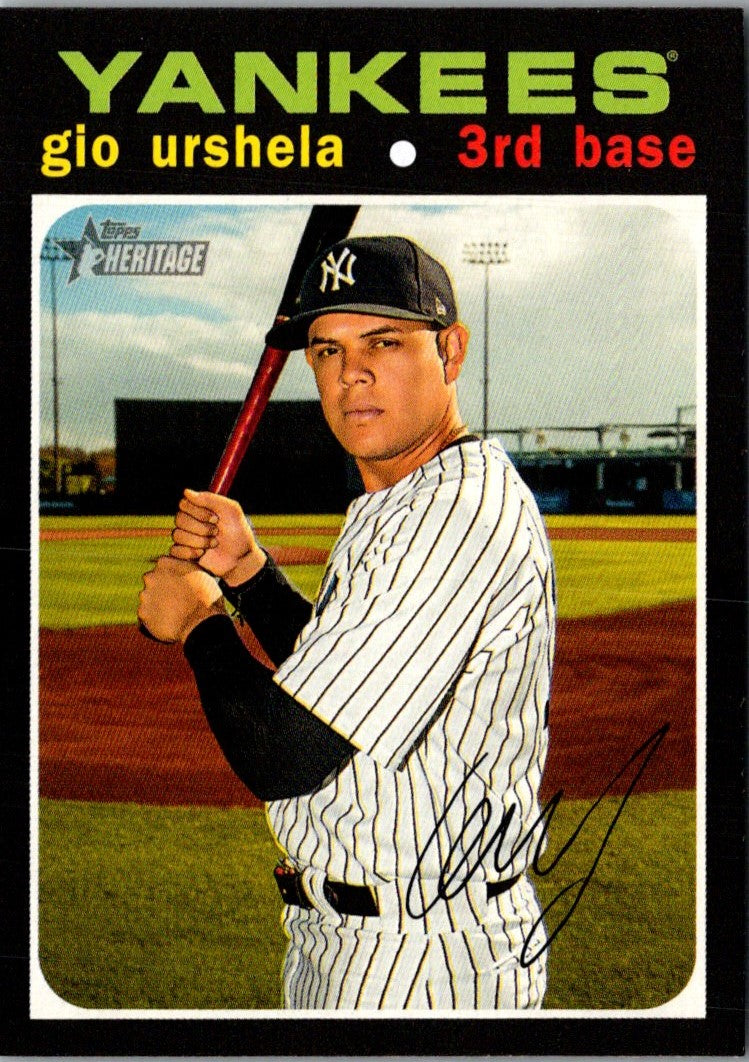 2020 Topps Heritage Gio Urshela