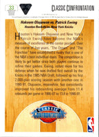 1991 Upper Deck Olajuwon vs. Ewing #33