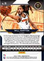 2020 Panini Prizm Will Barton #79