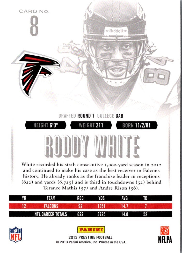 2013 Panini Prestige Roddy White