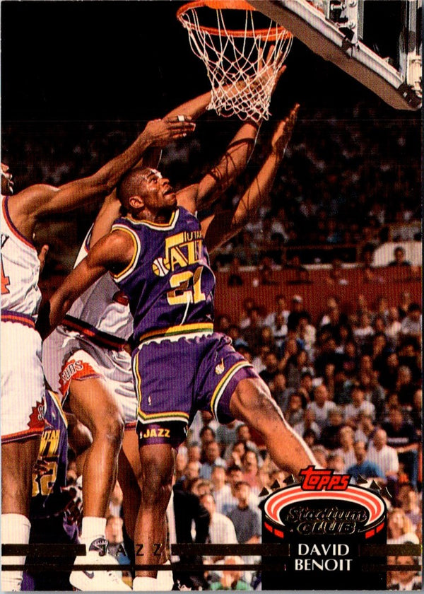 1992 Stadium Club David Benoit #62